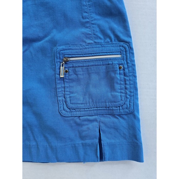 Jamie Sadock Womens Golf Skort Size 0 Fiji Blue Zip Pockets Built In Shortees - Picture 2 of 9